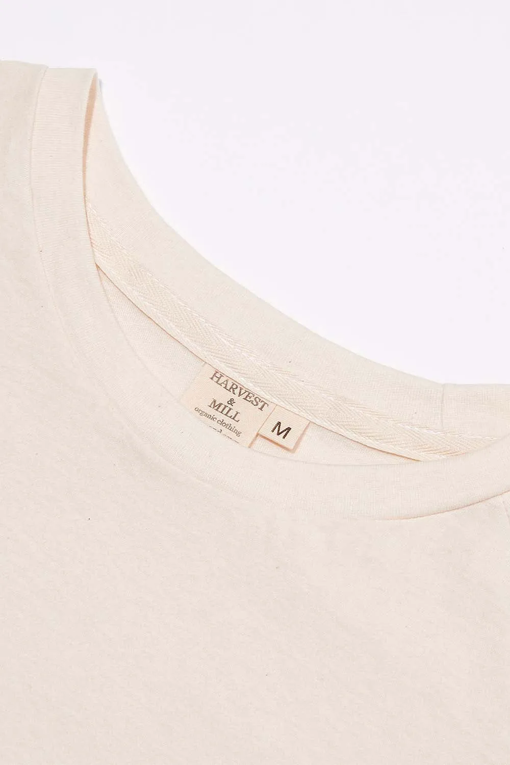 Women's Organic Raglan in Natural