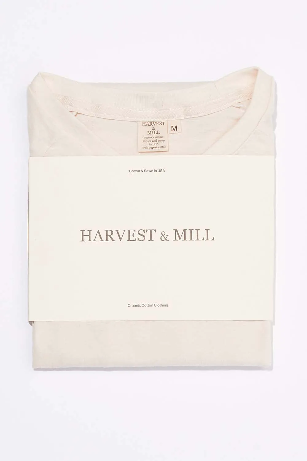Women's Organic Raglan in Natural