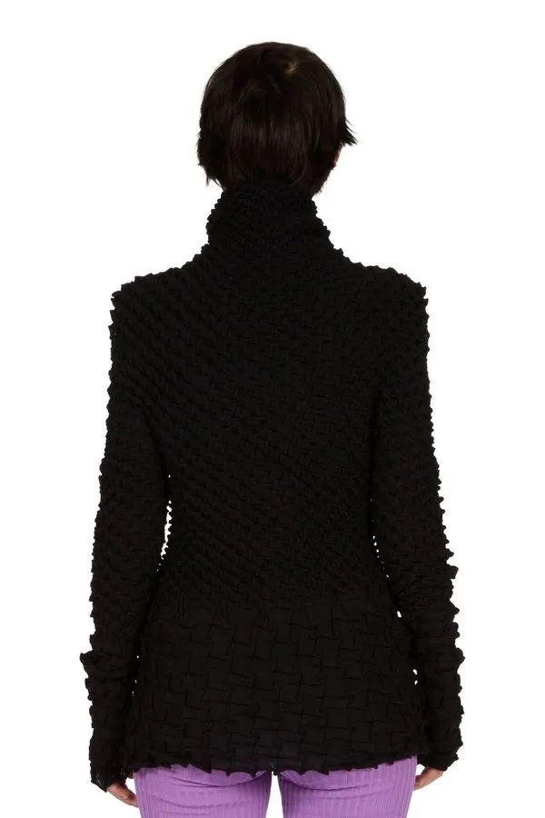 Wool Shell Knit Dress