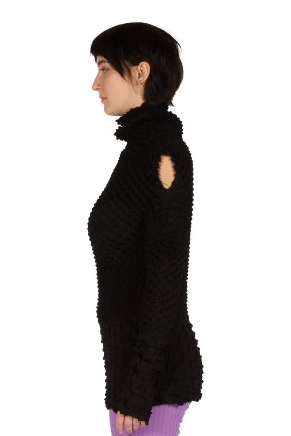 Wool Shell Knit Dress