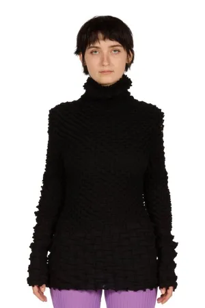 Wool Shell Knit Dress