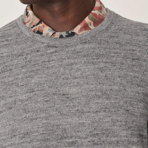 YMC X Cotton Marl Sweatshirt Grey Marl