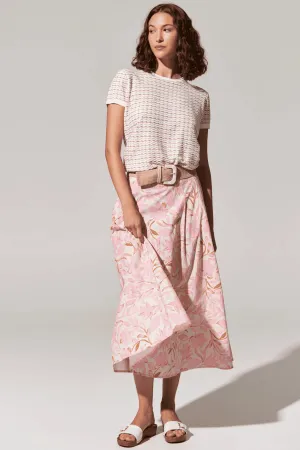 ZIGGY KNIT TEE PINK MULTI